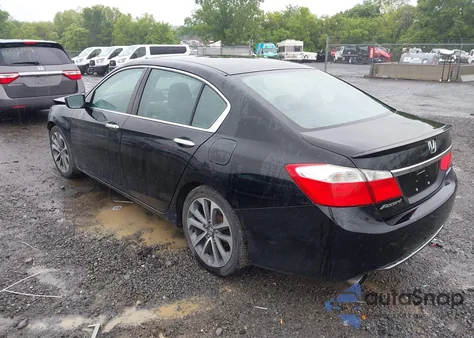 2015 Honda Accord Sport from USA, damaged, VIN 1HGCR2E50FA070461
